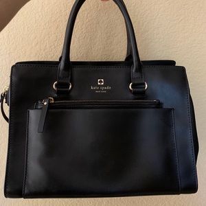 Black Kate Spade Leather Purse